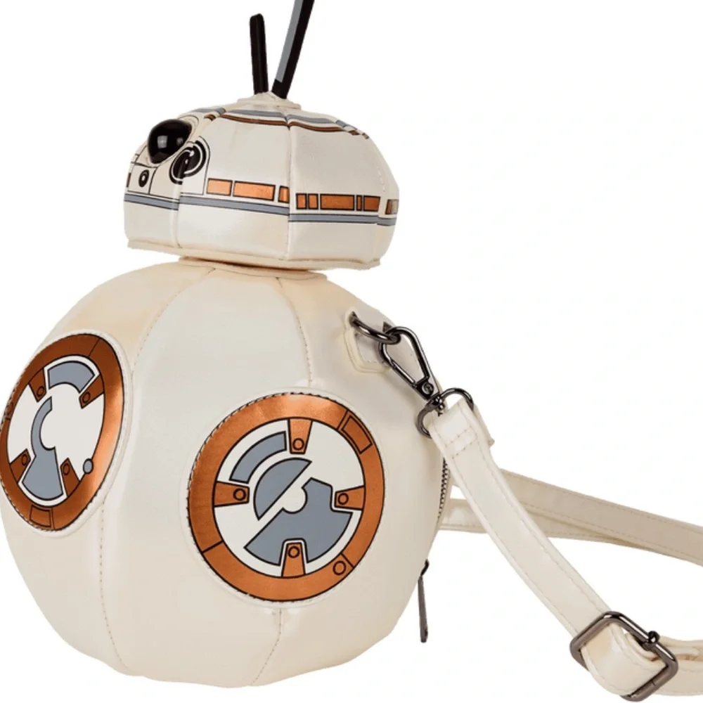 Loungefly Star Wars: The Force Awakens BB-8 Droid Figural Crossbody Bag NWT